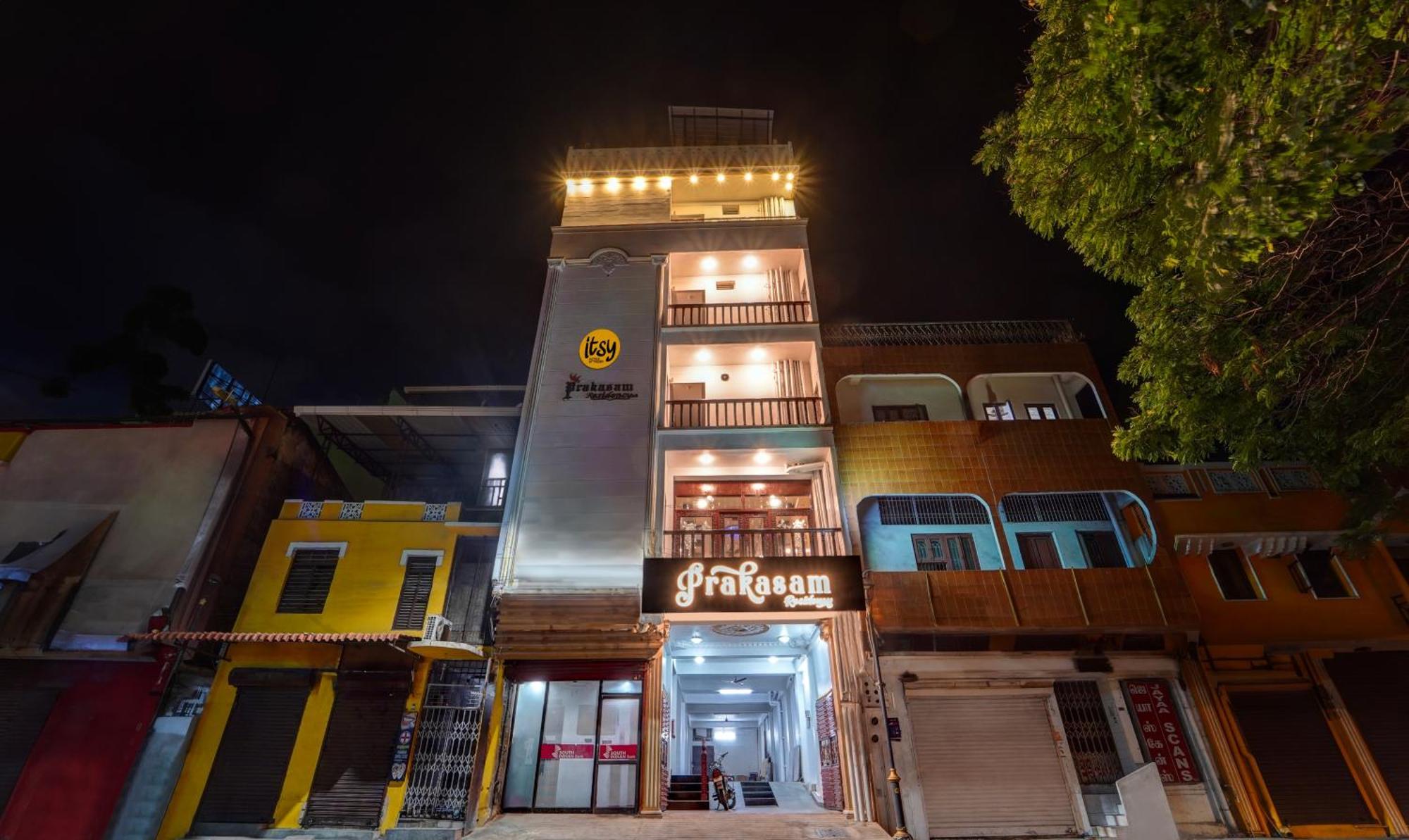 Treebo Trip Prakasam Residency Puducherry Exterior foto