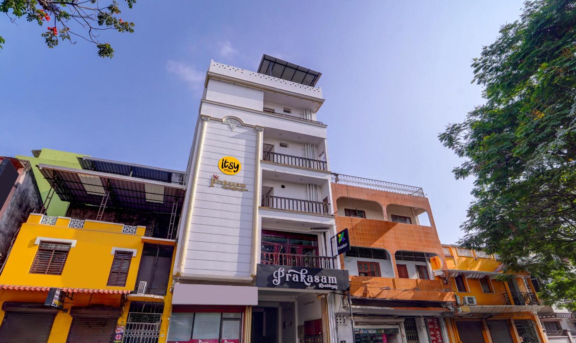 Treebo Trip Prakasam Residency Puducherry Exterior foto